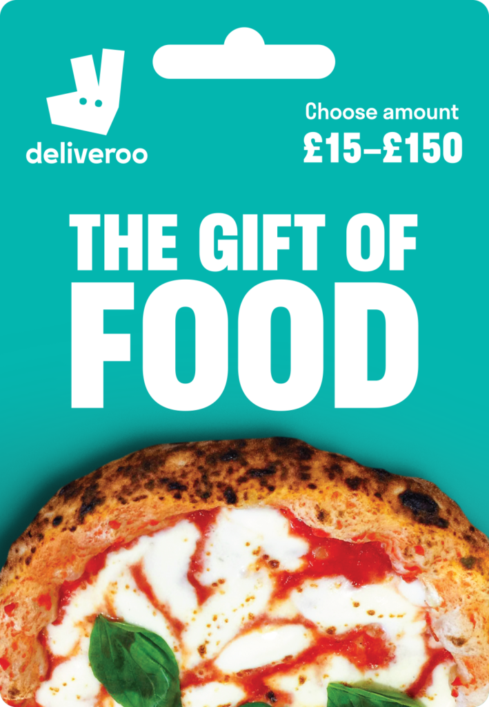 deliveroo gift card